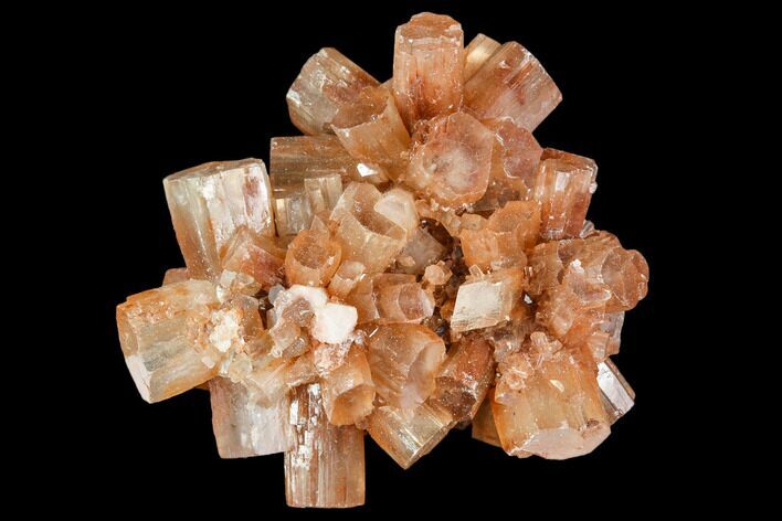 Aragonite Twinned Crystal Cluster - Morocco #106608